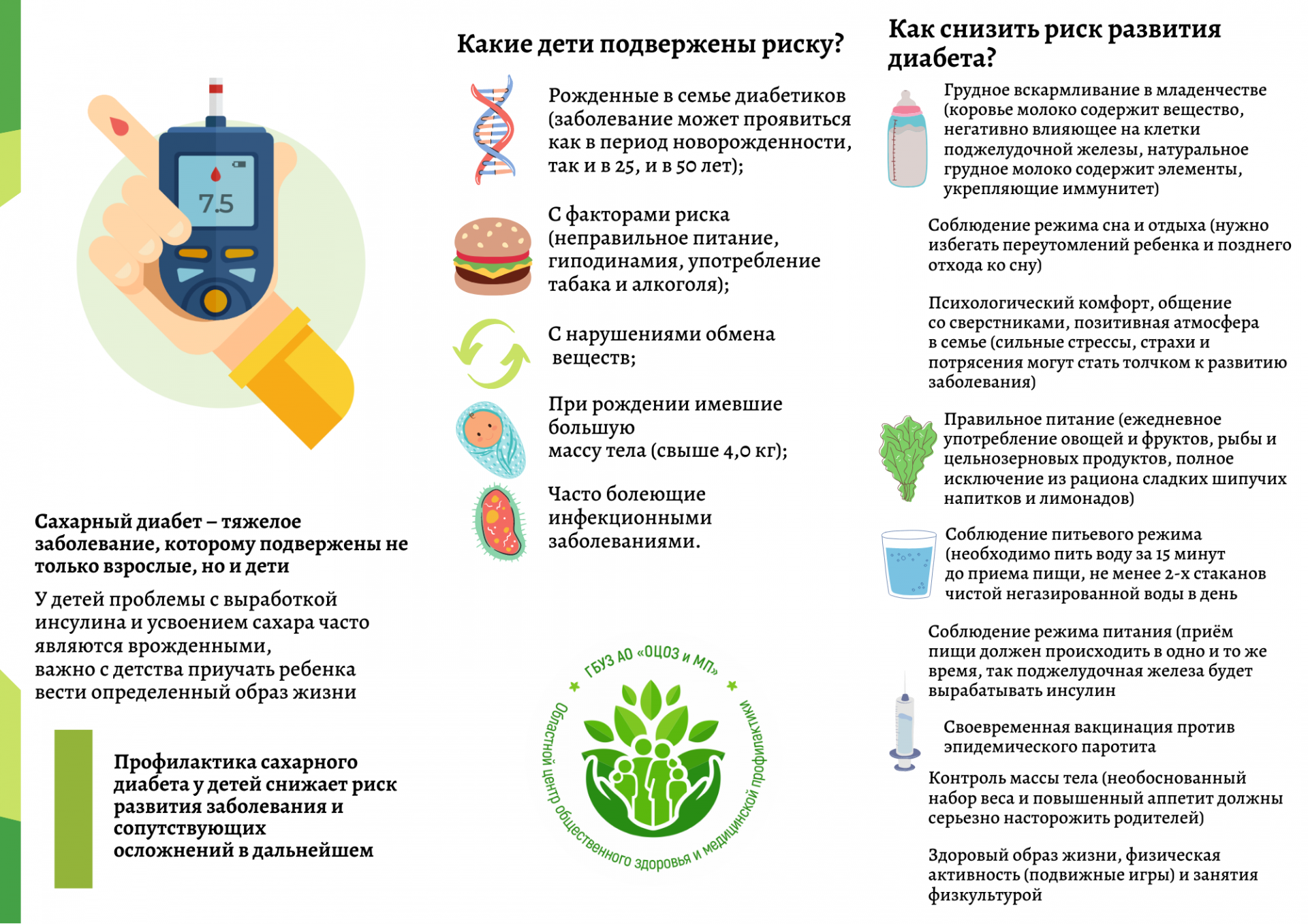 Диабет – не приговор! :: Новости :: Государственное автономное учреждение социального  обслуживания населения Свердловской области «Реабилитационный центр для  детей и подростков с ограниченными возможностями города Нижний Тагил»